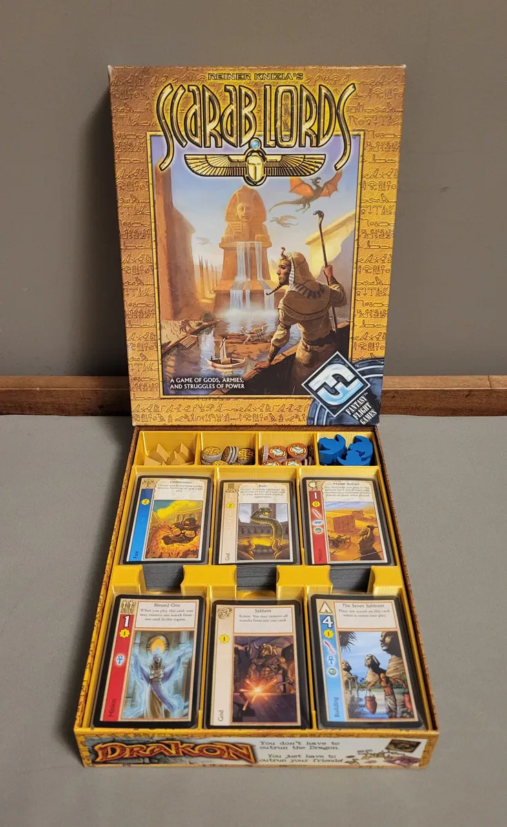 Scarab Lords & Minotaur Lords Insert | Brettspiel Organizer