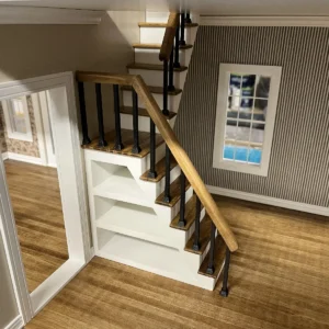 Puppenhaus Treppe 1:12 | Miniatur Wendeltreppe DIY-Rohling