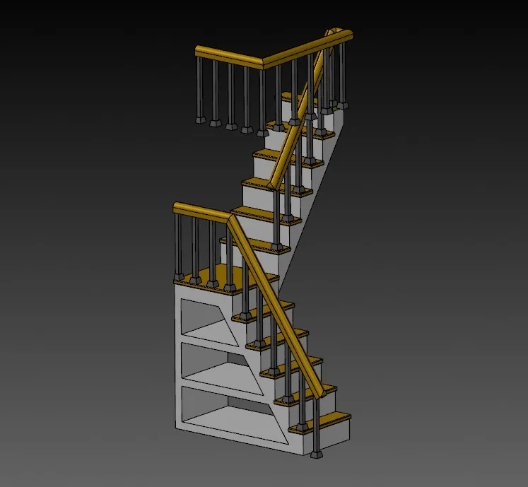 Puppenhaus Treppe 1:12 | Miniatur Wendeltreppe DIY-Rohling - image4 Puppenhaus Treppe 1:12 | Miniatur Wendeltreppe DIY-Rohling – Bild 4