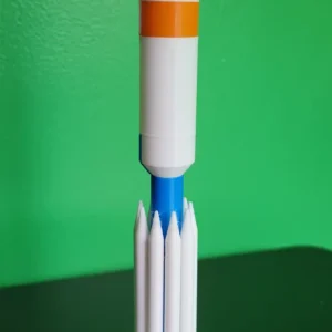 Delta III Raketenmodell 1:200 | Weltraum Sammlerstück