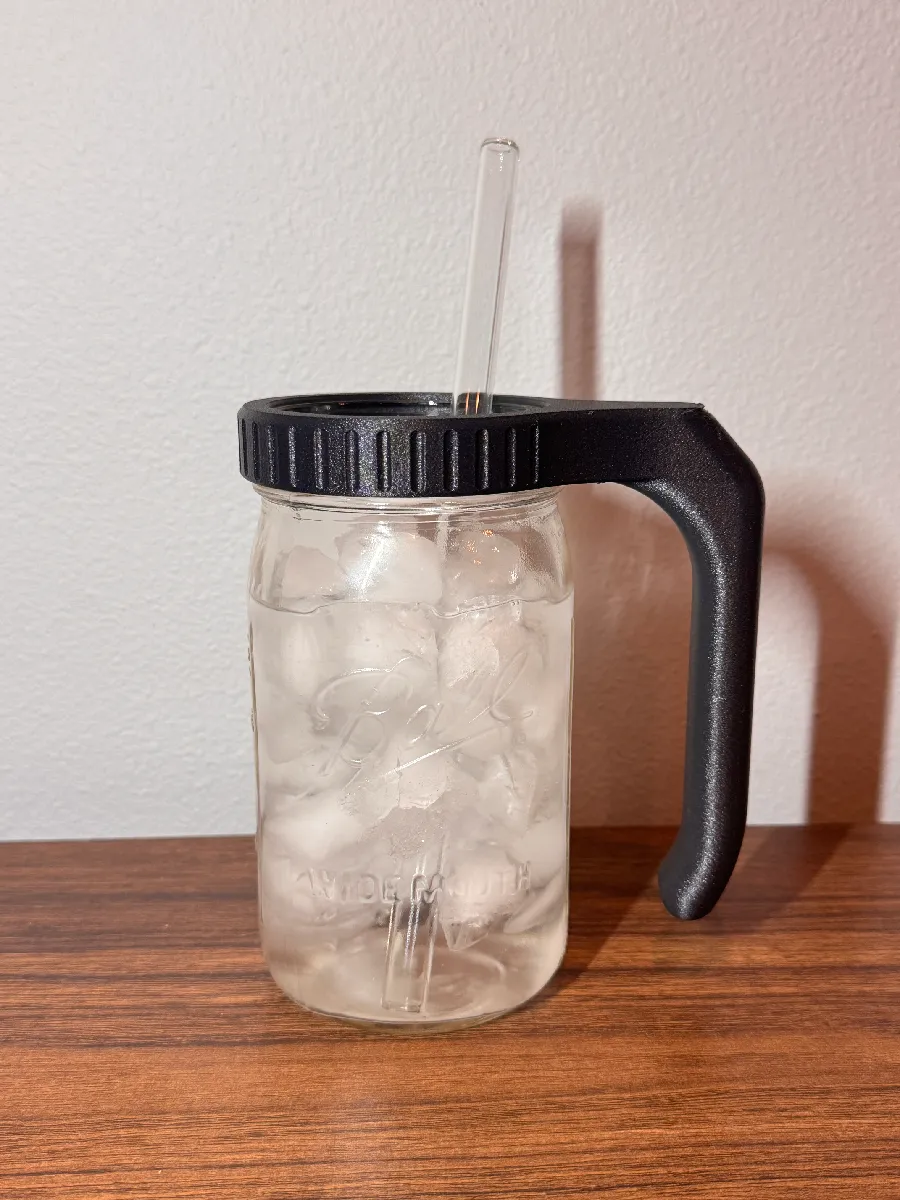 Mason Jar Griff Wide Mouth | Ergonomischer Bechergriff