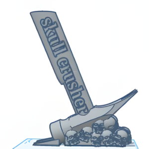 Skull Crusher Hammer Würfelturm | Tabletop Dice Tower