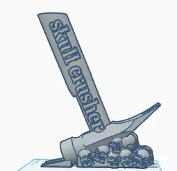 Skull Crusher Hammer Würfelturm | Tabletop Dice Tower