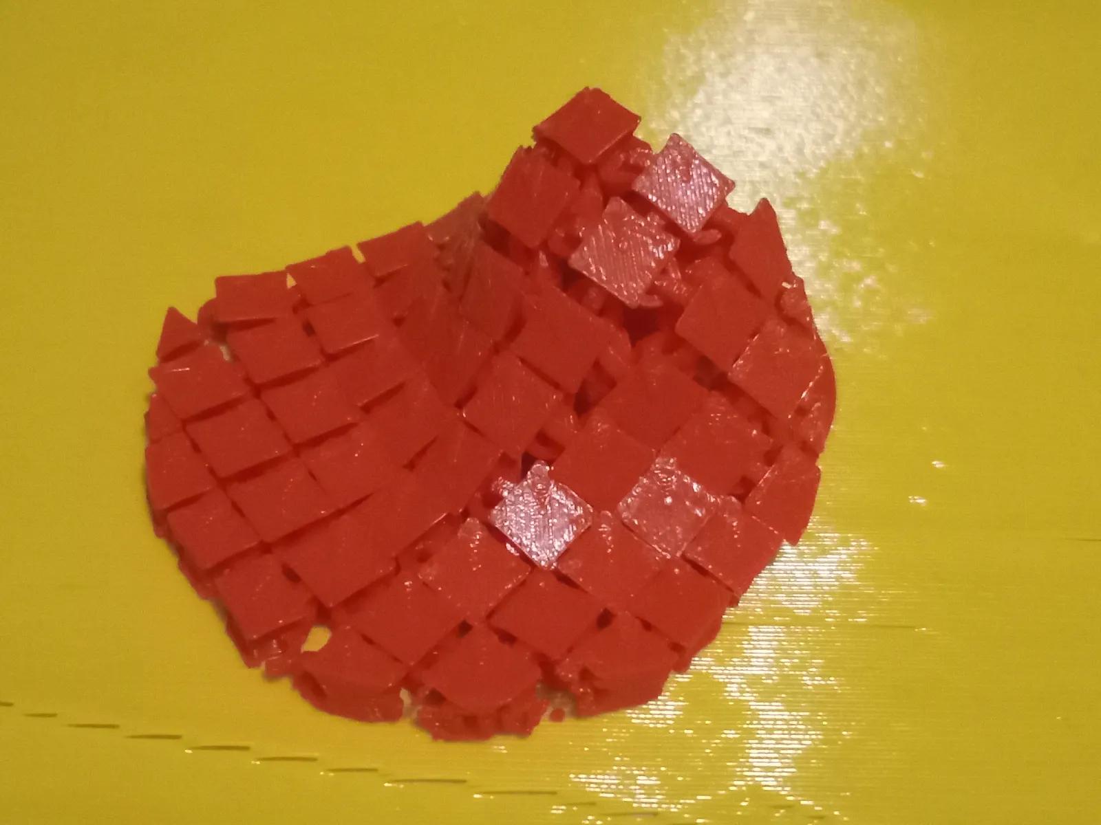 NASA Fabric Untersetzer | Flexibler 3D-Druck Coaster