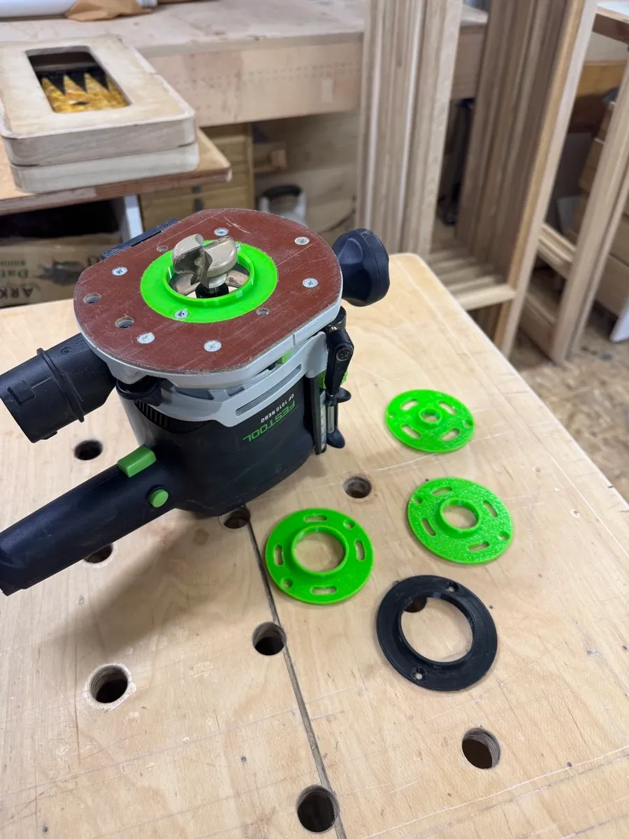 Kopierring Set für Festool OF 1010 | Präzises Fräszubehör
