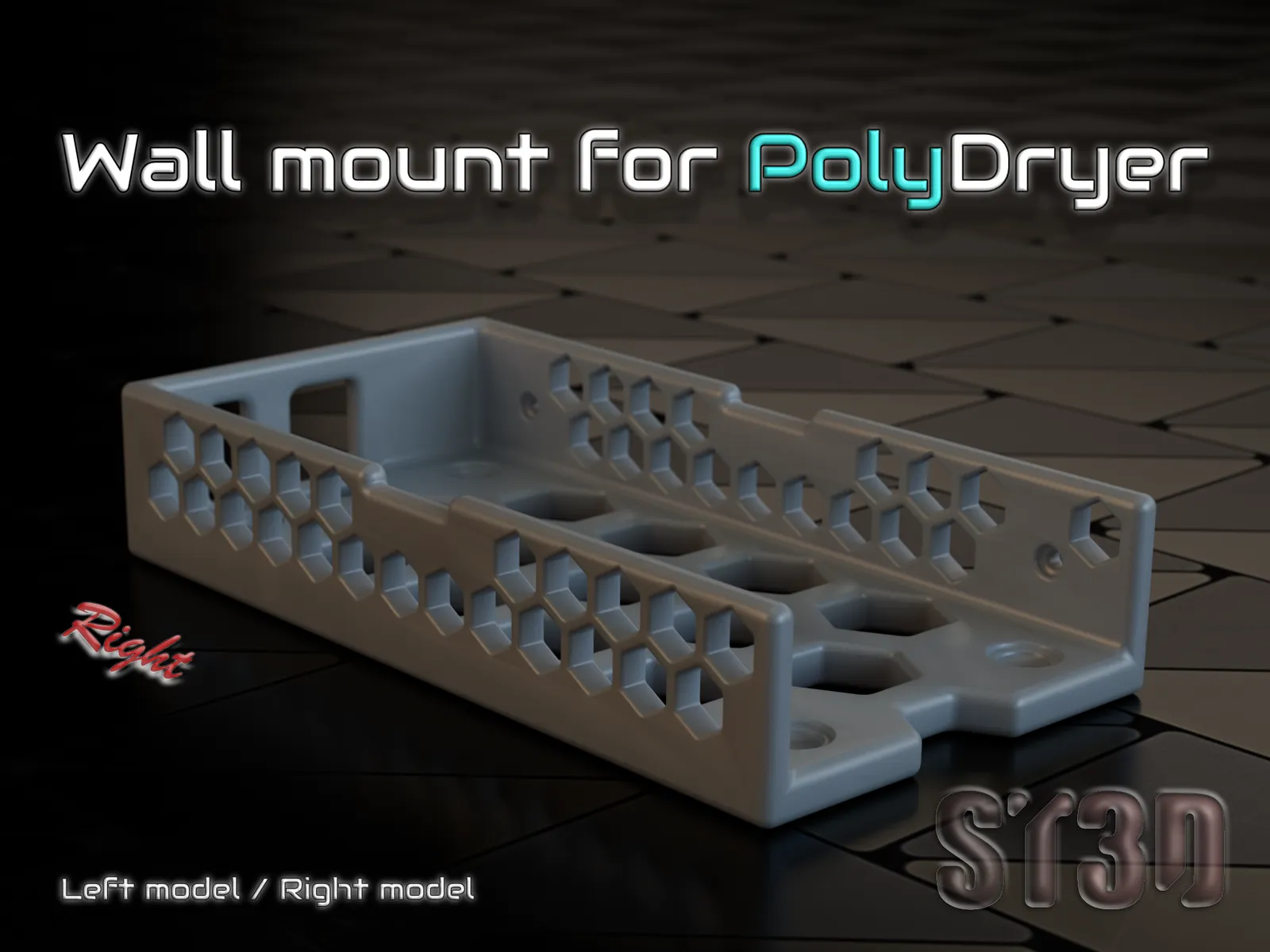 Polymaker PolyDryer Wandhalterung | Filament Trockner Halter