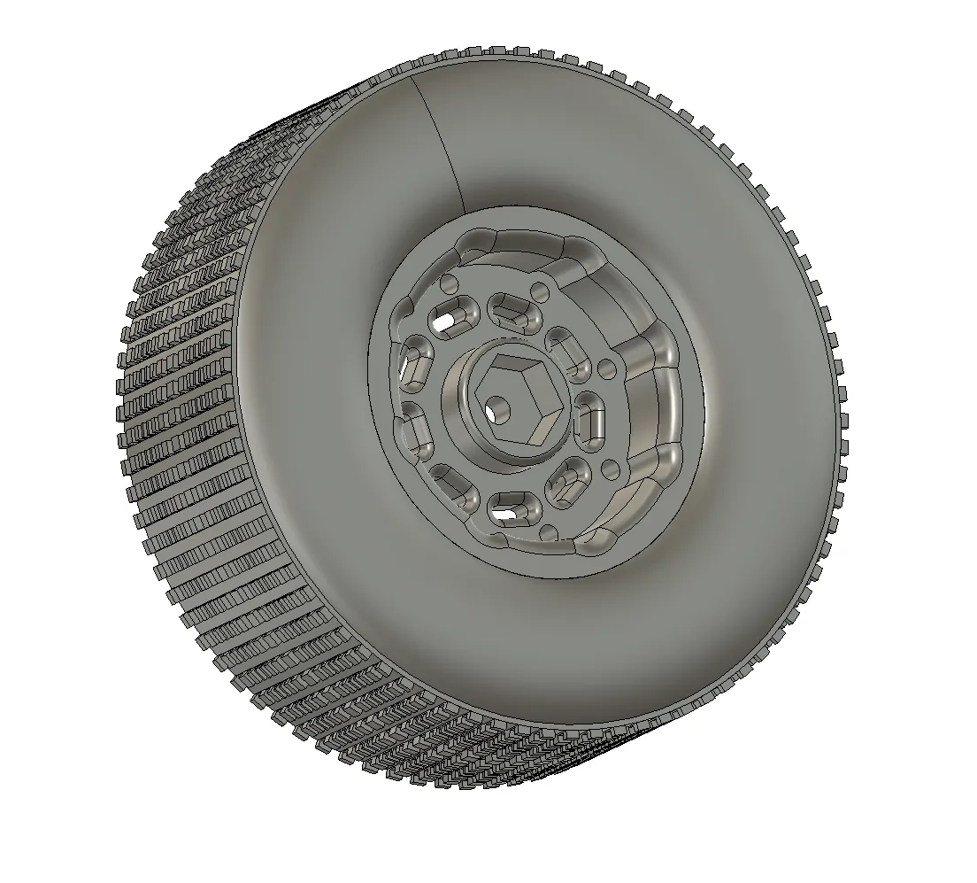 RC Felge 12mm Hex 48mm | Robustes Tuning-Zubehör V3.0