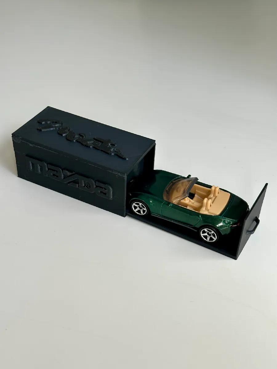 Modellauto Garage für HotWheels | Mazda Miata Case - image3 Modellauto Garage für Hot Wheels | Mazda Miata Case – Bild 3