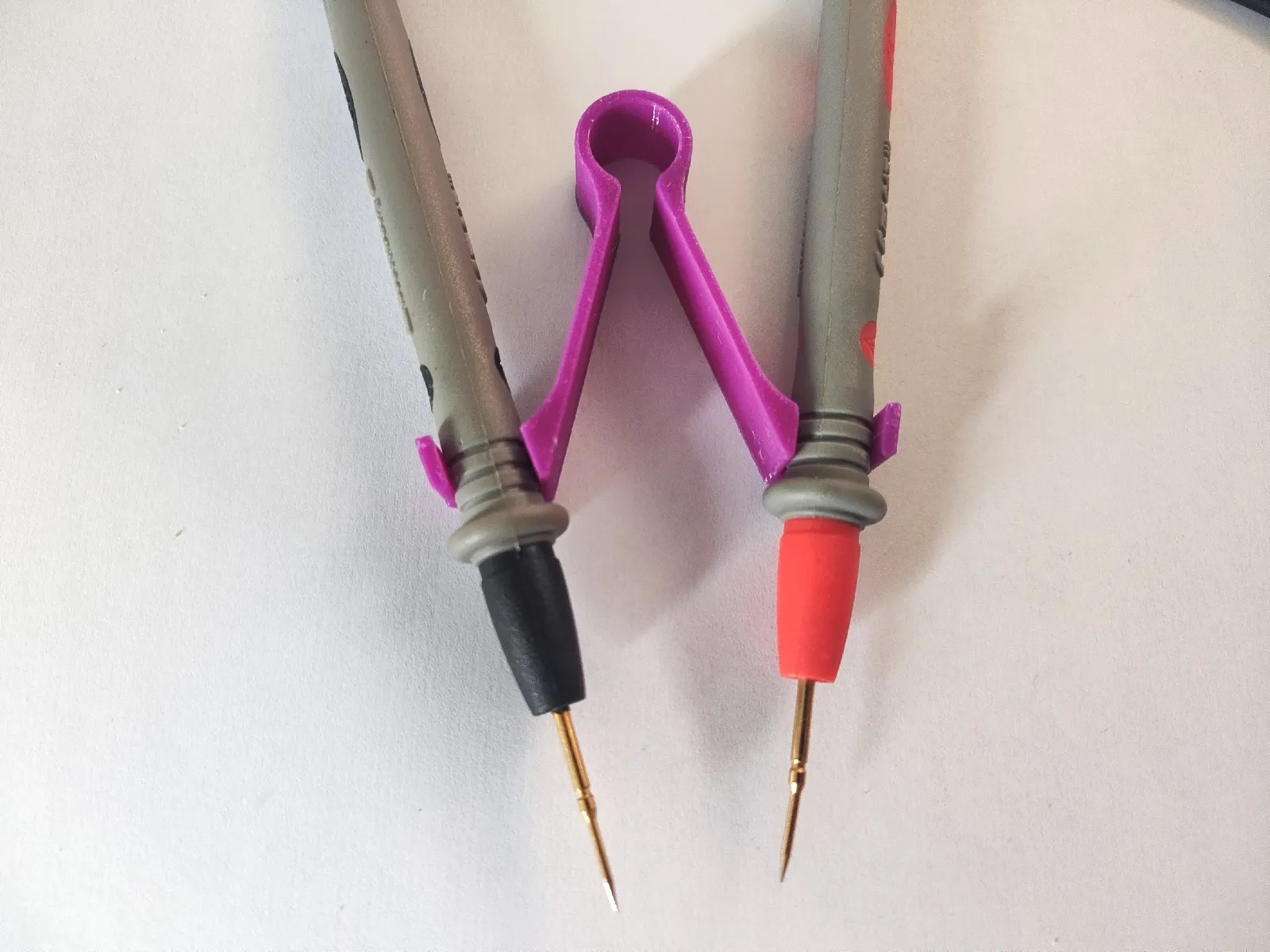 Multimeter Prüfspitzen Pinzetten-Adapter | Einhand-SMD-Messhilfe