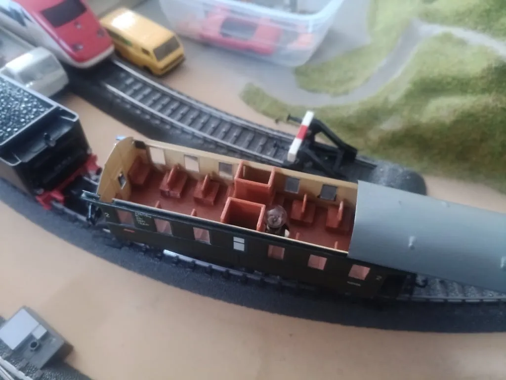 Märklin Donnerbüchse Inneneinrichtung | Modellbau Zubehör