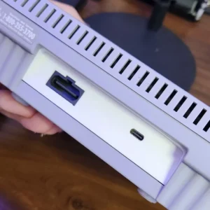 SNES Jr. USB-C Power Mod Backplate | Retro-Gaming Upgrade