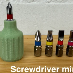 Mini Bit-Halter Magnetisch | Kompakter Stubby Schraubendreher