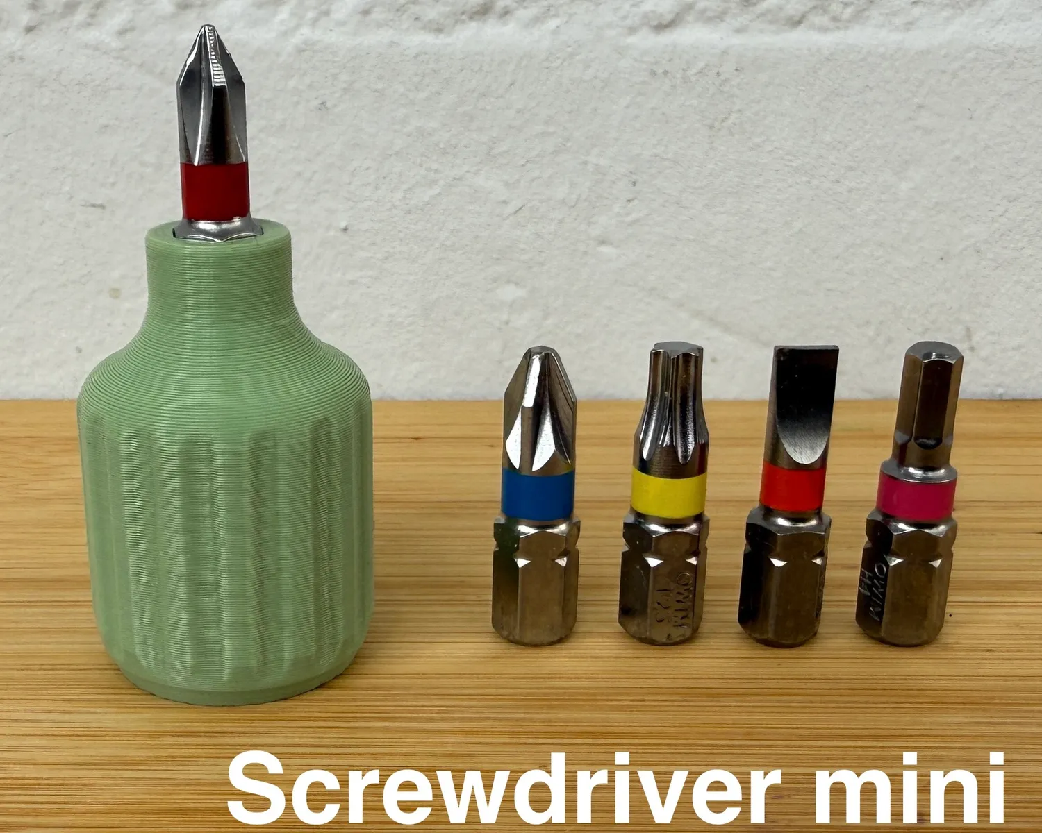 Mini Bit-Halter Magnetisch | Kompakter Stubby Schraubendreher