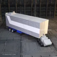 Optimus Prime Truck Trailer | 3D-Druck Sammlerfigur DIY