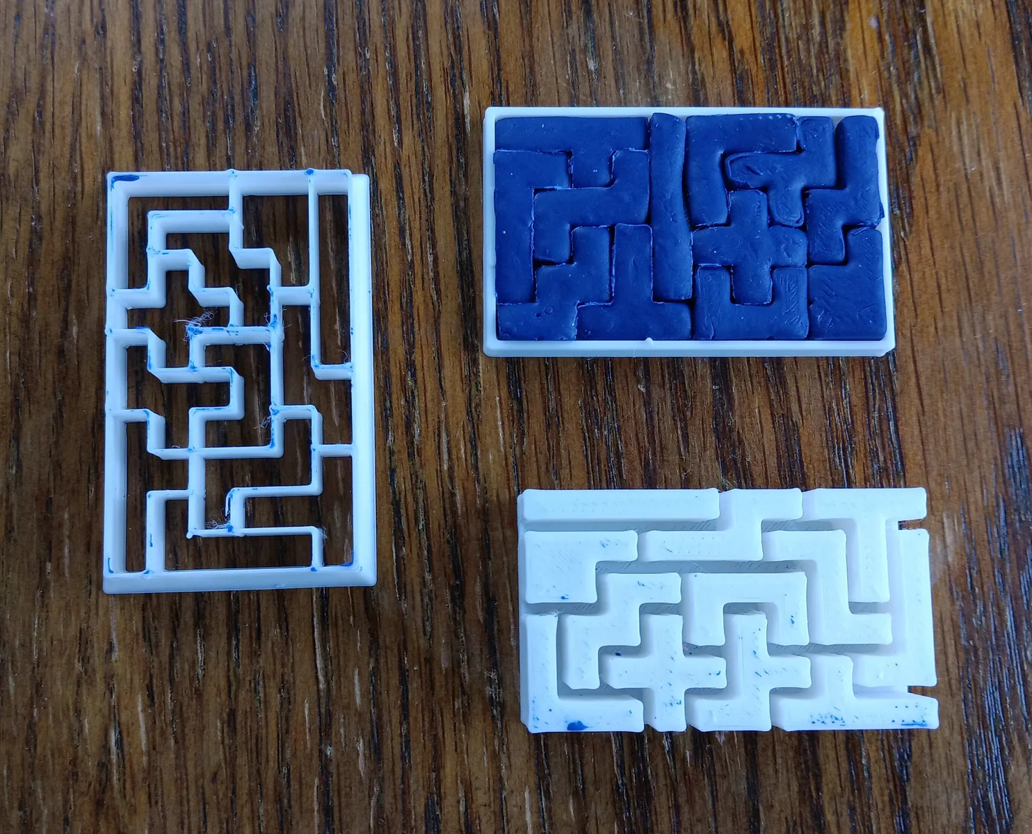 Pentomino Ausstechform für Modelliermasse | Kreativ-Werkzeug