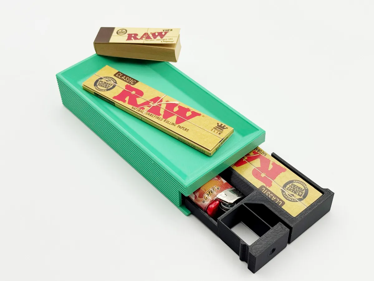 Hit Kit Rolling Tray | Kompakter Organizer mit Schublade
