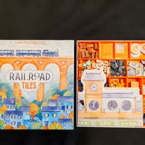 Railroad Tiles Organizer | Brettspiel Einsatz für Erweiterungen