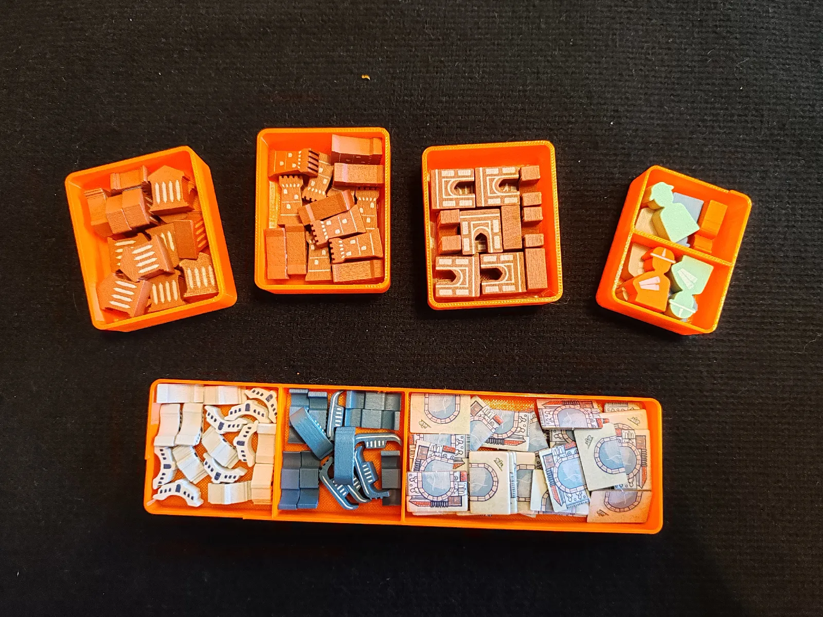 Railroad Tiles Organizer | Brettspiel Einsatz für Erweiterungen - image5 Railroad Tiles Organizer | Brettspiel Einsatz für Erweiterungen – Bild 5