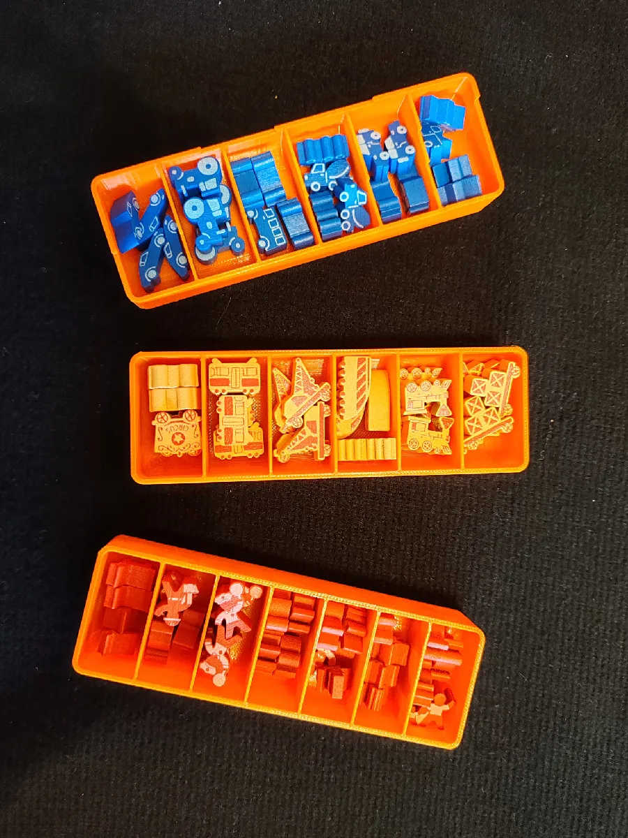 Railroad Tiles Organizer | Brettspiel Einsatz für Erweiterungen - image7 Railroad Tiles Organizer | Brettspiel Einsatz für Erweiterungen – Bild 7