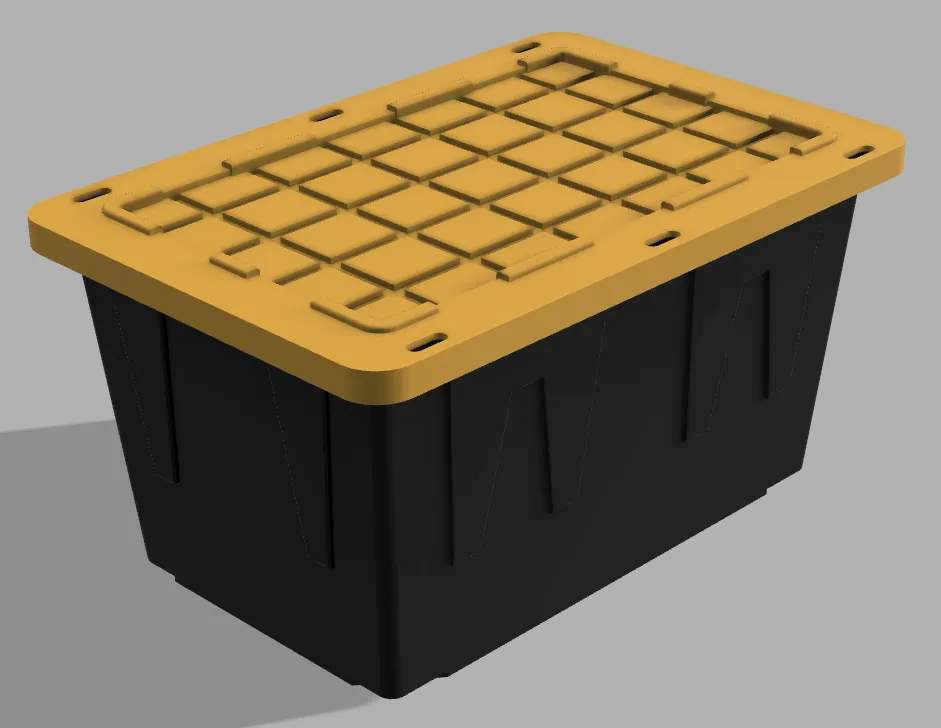 Mini Aufbewahrungsbox mit Deckel | Stapelbarer Organizer