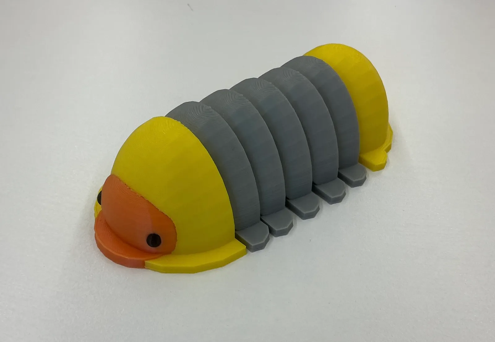Rubber Ducky Isopod Figur | Bewegliches Fidget Toy
