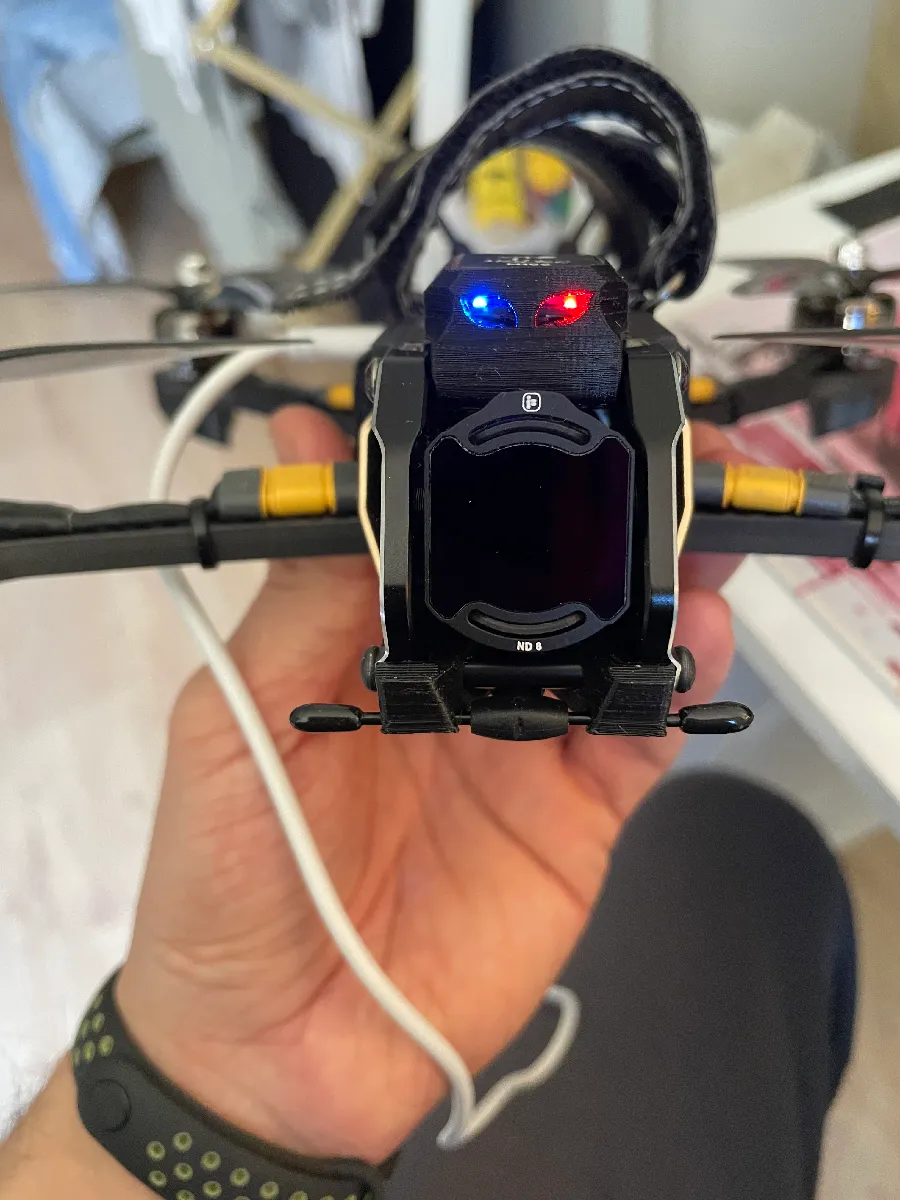 HGLRC M100 GPS & GoPro Mount | FPV Drohnen Halterung - image3 HGLRC M100 GPS & GoPro Mount | FPV Drohnen Halterung – Bild 3