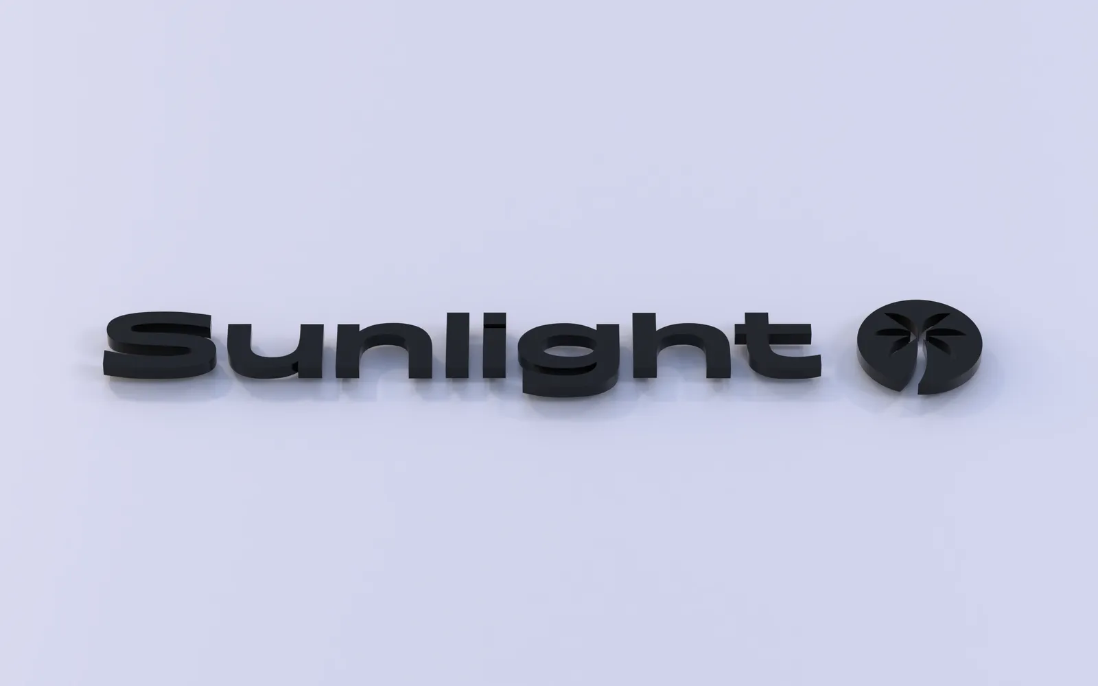 Sunlight Logo 3D-Schriftzug | Wohnmobil & Caravan Deko
