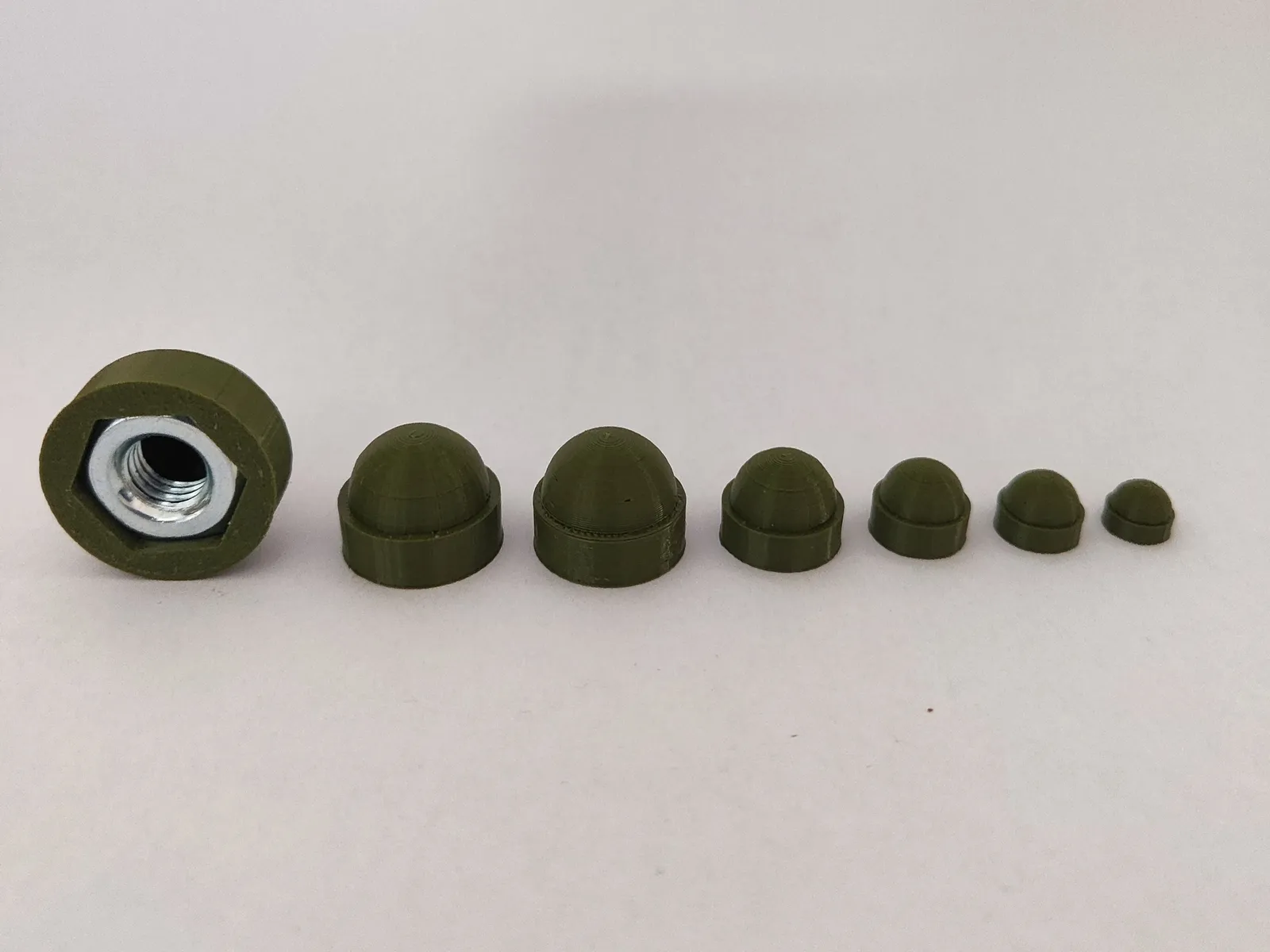 Mutter-Schutzkappen Set M3-M10 | Hex Dome Covers