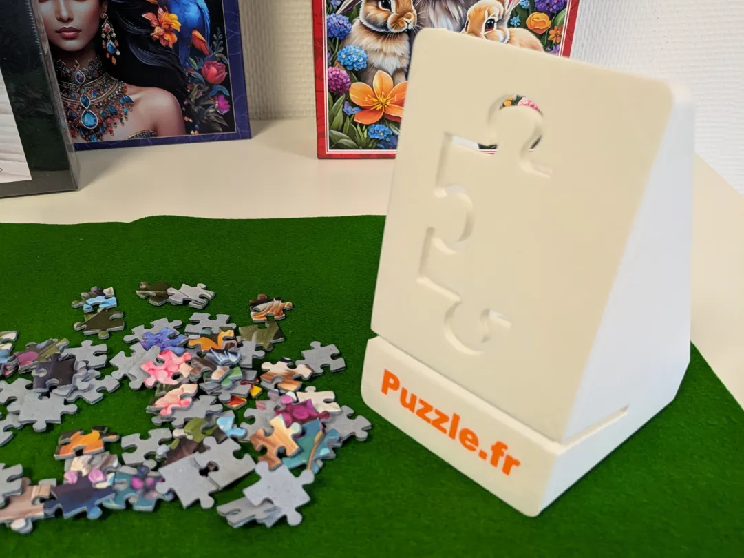 Puzzle-Box Halterung | Stabiler Ständer für Puzzle-Deckel