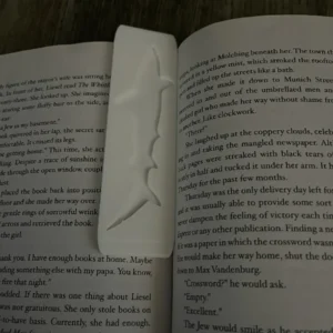 Hai Lesezeichen 3D-Druck | Stylischer Bookmark für Bücher