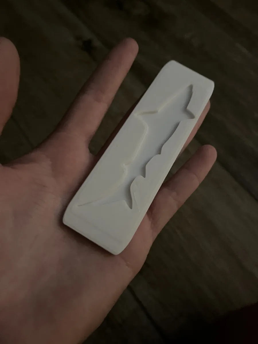 Hai Lesezeichen 3D-Druck | Stylischer Bookmark für Bücher - image4 Hai Lesezeichen 3D-Druck | Stylischer Bookmark für Bücher – Bild 4