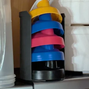 Blender Bottle Deckelhalter | Organizer für Shaker-Deckel
