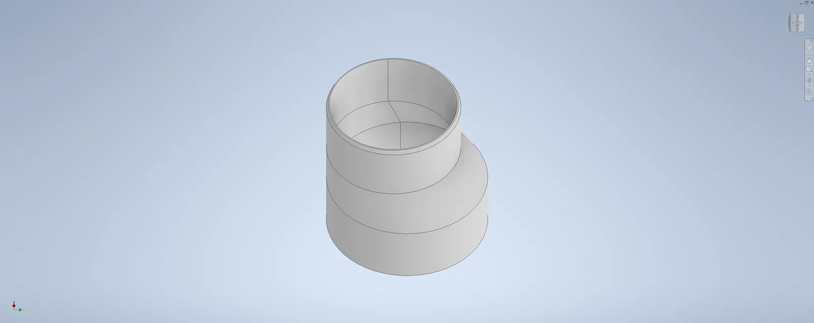 PVC Rohr Adapter 150 auf 125 mm | Robuster Rohrverbinder