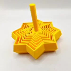 Fidget Star Kreisel mit Griff | Ergonomisches Stress-Spielzeug