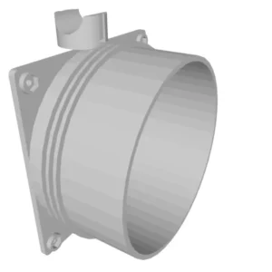 Lüfteradapter 80mm auf Schlauch | Absaugung & Kühlung