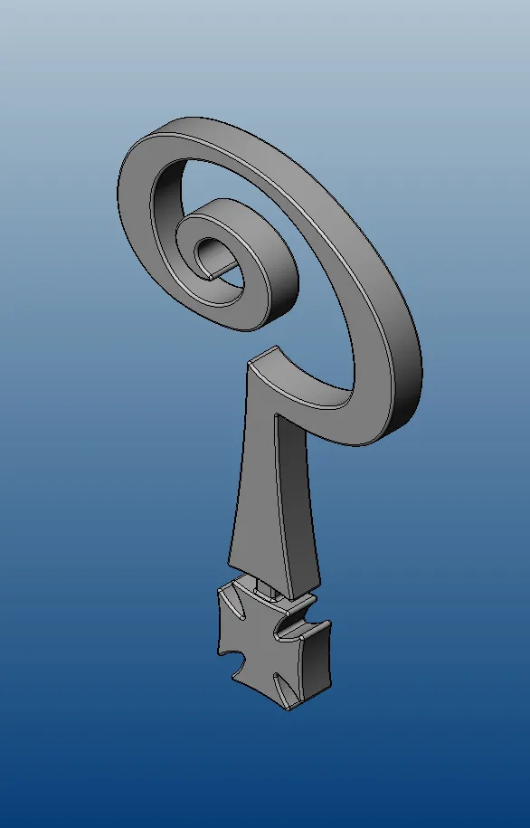Indian Larry Question Cross | 3D-Druck Sammlerstück Deko - image3 Indian Larry Question Cross | 3D-Druck Sammlerstück Deko – Bild 3