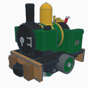 009 Cracker Lokomotive Gehäuse | Modellbahn DIY-Rohling