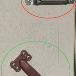 Garagentor-Innengriff Ergonomisch | Robuster Ersatzgriff