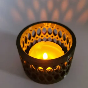 Design Teelichthalter Bogen-Gitter | Elegante Wohndeko