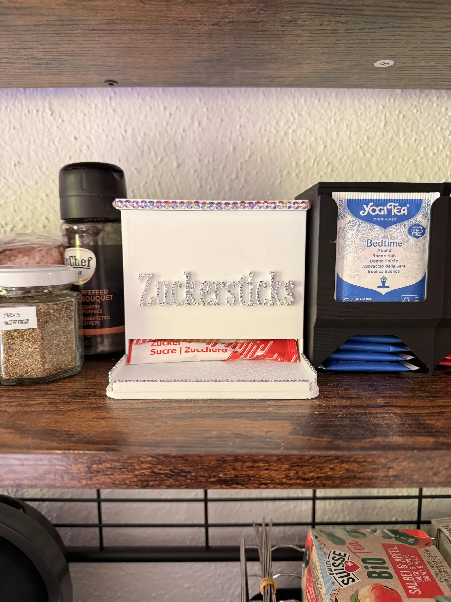 Zuckersticks-Spender Organizer | Stilvolle Ordnung für die Küche