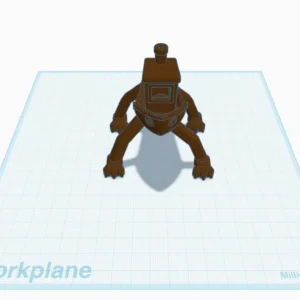 Monster Benchy mit Beinen | Kostenlose 3D-Druckvorlage