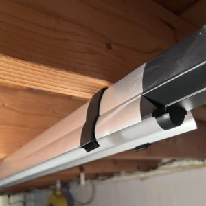 LED Werkstattlampe Halterung | Clip für Braun 4 ft. Shop Light