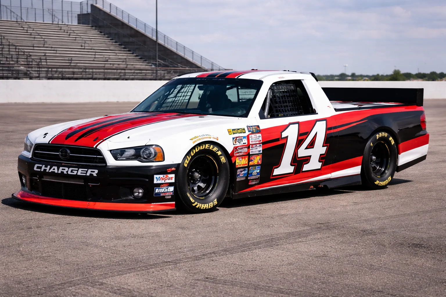 Dodge Charger NASCAR Truck Modell | Sammlerstück