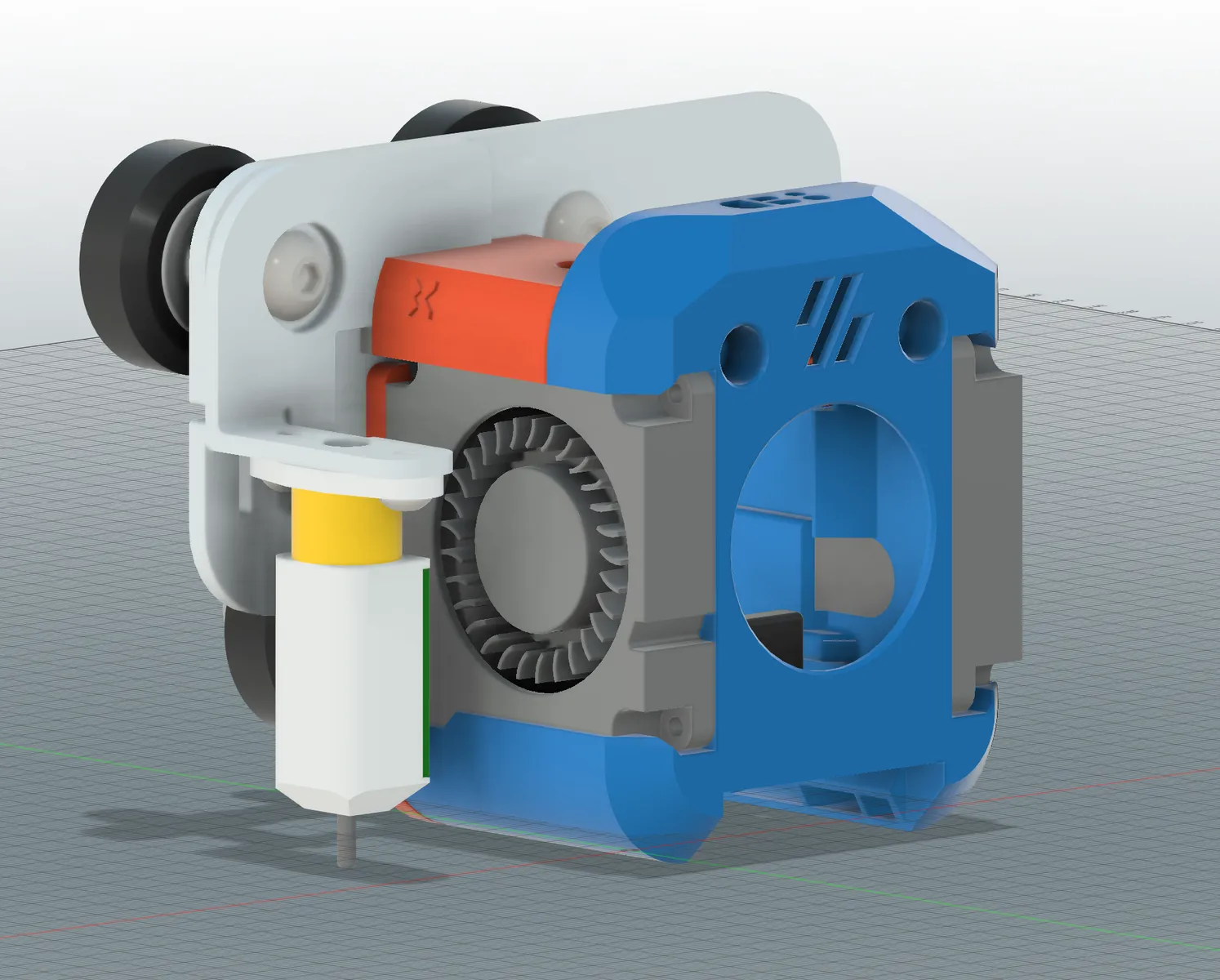 Ender 5 Plus Dragon Burner V8 Mount | Hotend Upgrade
