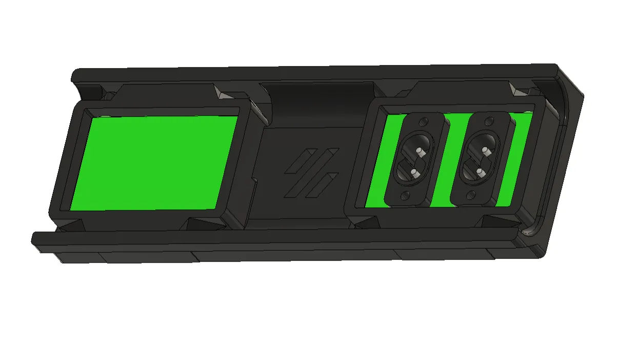 Voron 2.4 Skirt Rear Insert | Modulares Gehäuse-Zubehör