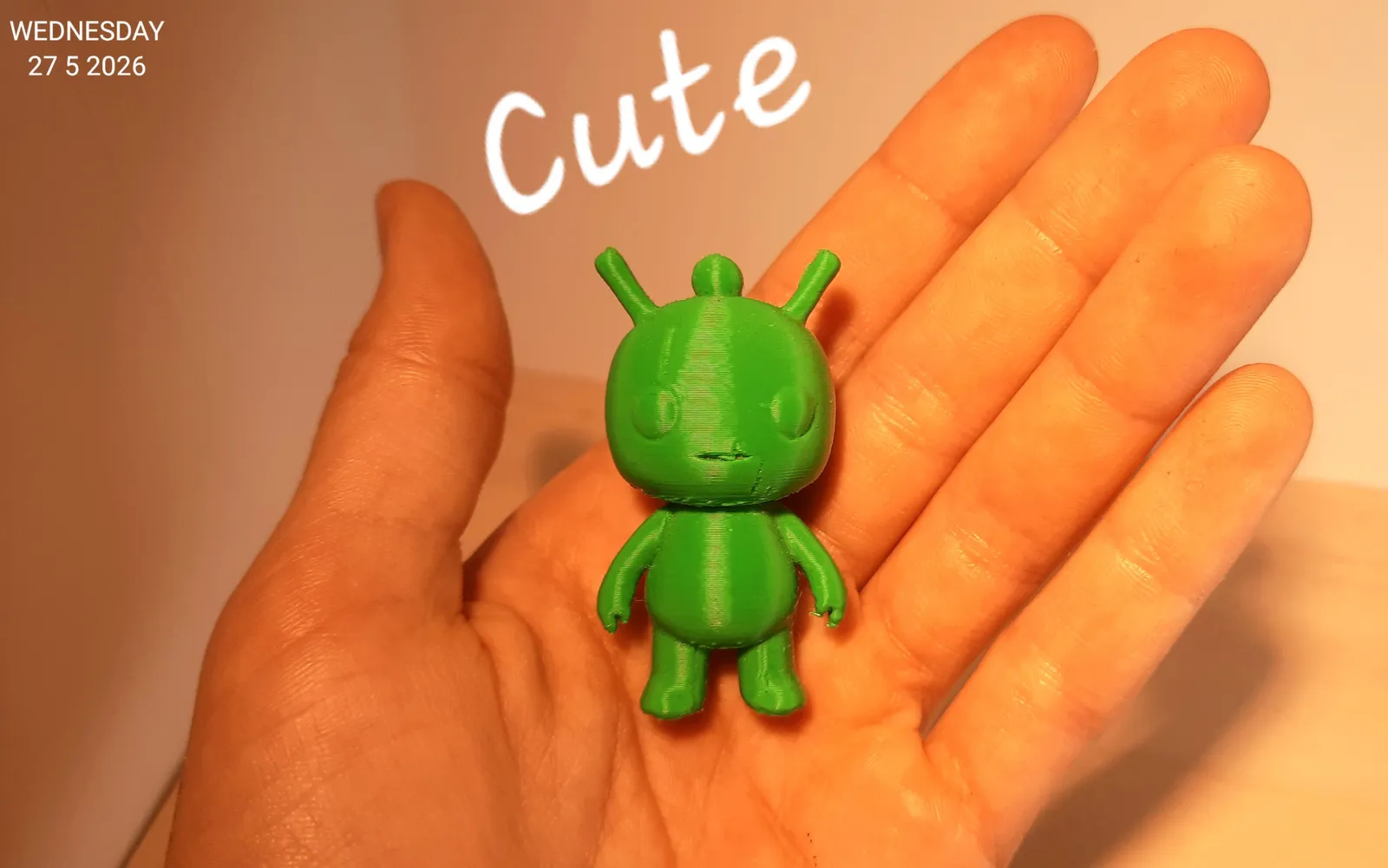 Süsse Lono Figur | 3D-gedruckte Sammlerfigur zum Bemalen