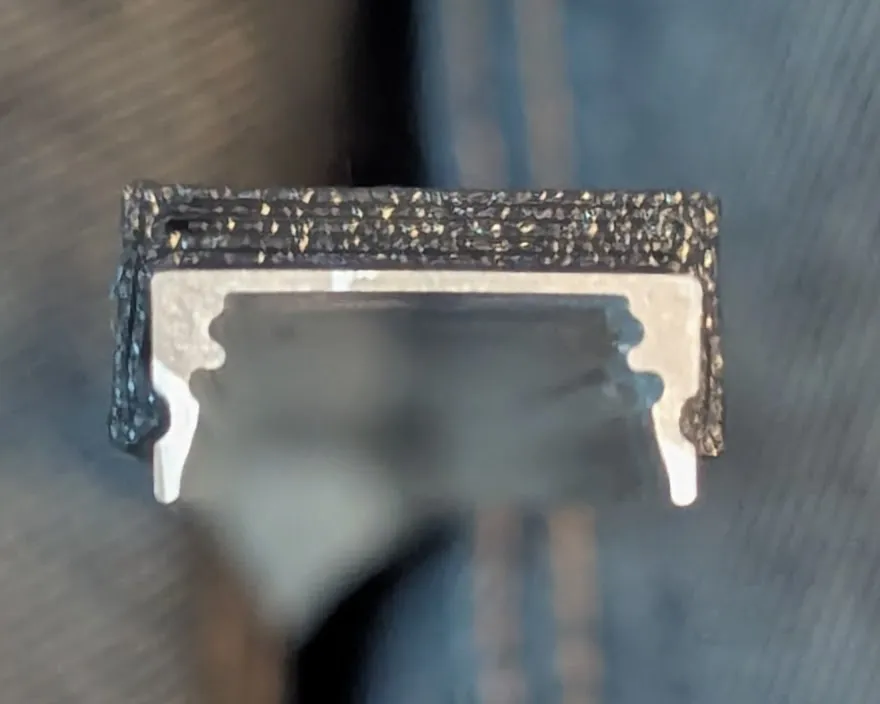 Magnetischer Clip für LED Alu-Profile | 17x7mm Halterung
