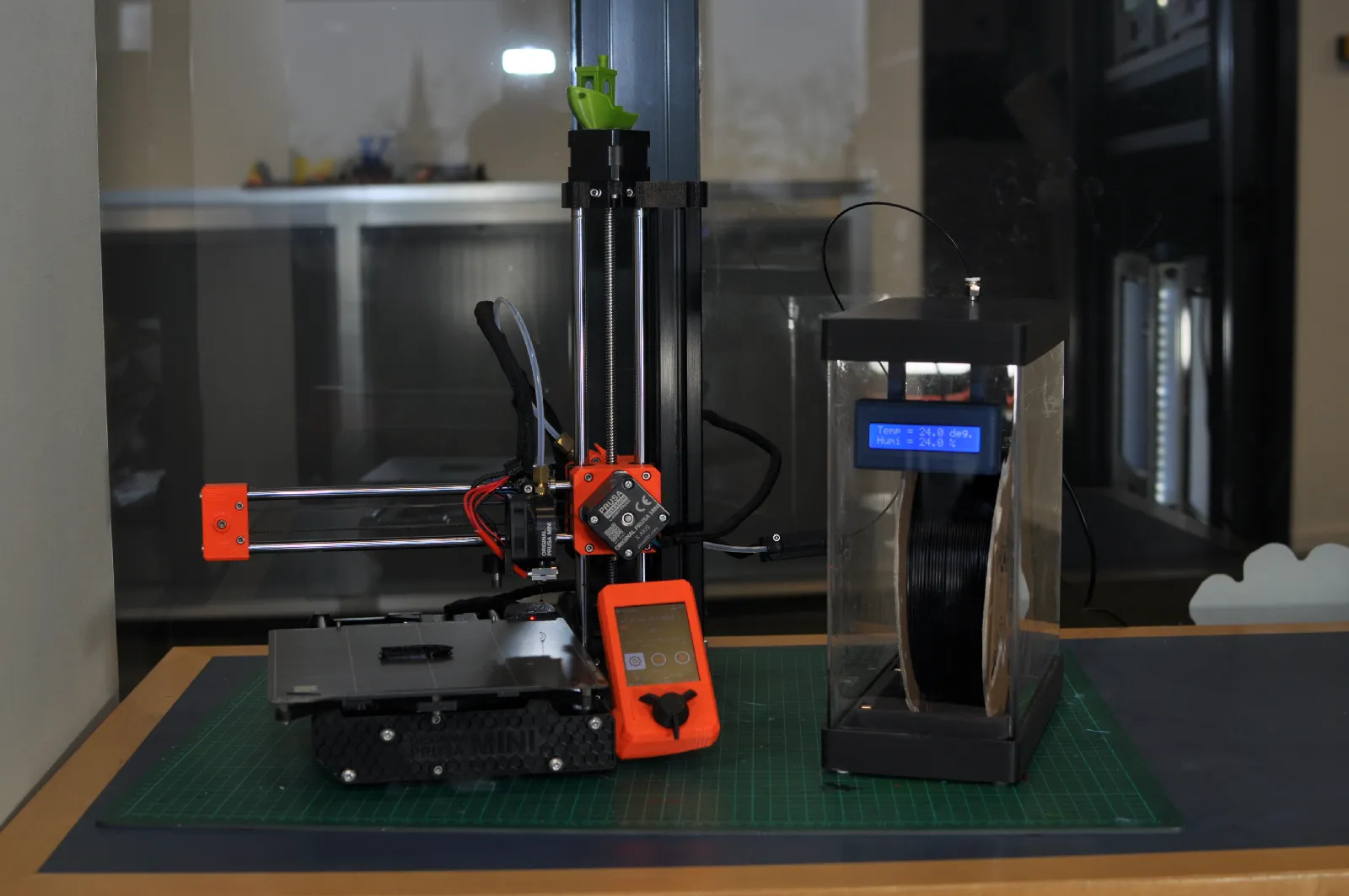 Filament Dry Box Transparent | Arduino Feuchtigkeitskontrolle