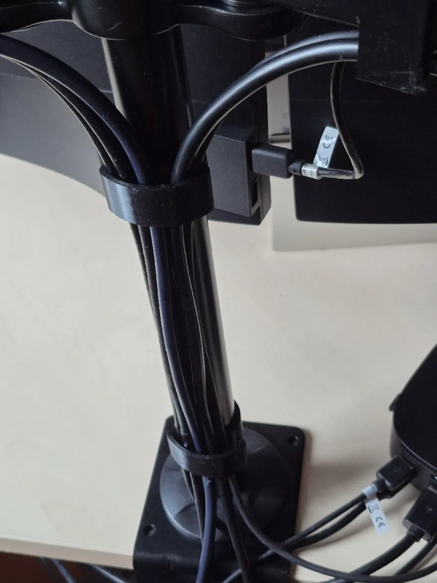 Kabelclip für Monitorständer | Kabelmanagement Halterung