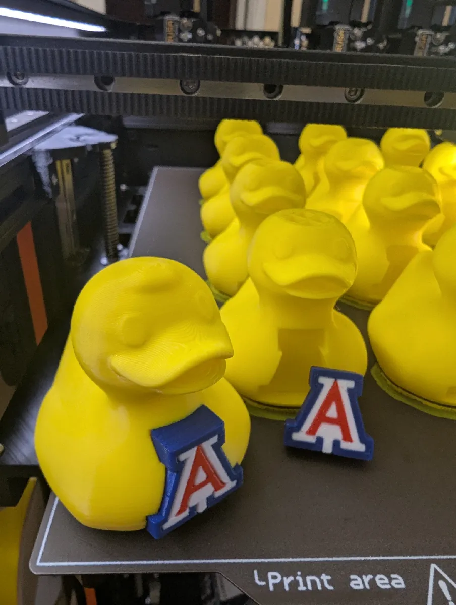 UofA Ente Sammlerfigur | Magnetische Deko-Figur DIY